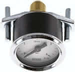 Einbaumanometer, 3-kant-,Frontring, 40mm, 0 - 4 bar