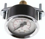 Einbaumanometer, 3-kant-,Frontring, 50mm, 0 - 4 bar