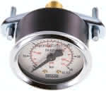 Einbaumanometer, 3-kant-,Frontring, 50mm, 0 - 60 bar