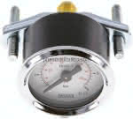 Einbaumanometer, 3-kant-,Frontring, 40mm, 0 - 6 bar