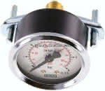 Einbaumanometer, 3-kant-,Frontring, 50mm, 0 - 6 bar