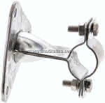 Messgerätehalter DIN 16281, 60mm Ausladung, 1.4571