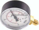 Manometer senkrecht (KU/Ms),,63mm, -1 bis 0,6 bar, G 1/4"