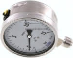 Chemie-Glycerin-Manometer,senkrecht,100mm, -1 bis 15 bar