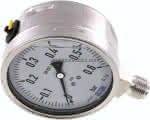 Chemie-Glycerin-Manometer,senkrecht,100mm, 0 - 0,6 bar