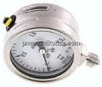 Chemie-Manometer senkrecht,,63mm, 0 - 1,6 bar