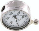 Chemie-Manometer senkrecht,,100mm, 0 - 1000 bar