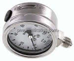 Chemie-Manometer senkrecht,,63mm, 0 - 100 bar