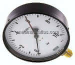 Manometer senkrecht, 160mm, 0 - 10 bar