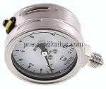 Chemie-Manometer senkrecht,,63mm, 0 - 10 bar