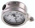 Chemie-Manometer senkrecht,,63mm, 0 - 250 bar