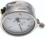 Chemie-Manometer senkrecht,,100mm, 0 - 4 bar