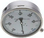 Chemie-Glycerin-Manometer,senkrecht,160mm, 0 - 60 bar