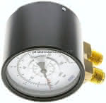 Differenzdruck-Manometer,senkrecht, 100mm, 0 - 10 bar