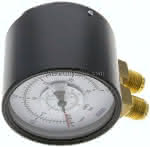Differenzdruck-Manometer,senkrecht, 100mm, 0 - 2,5 bar