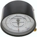 Differenzdruck-Manometer,senkrecht, 160mm, 0 - 6 bar