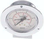 Einbaumanometer (CrNi/Ms),,Frontring, 63mm, 0 - 2,5 bar