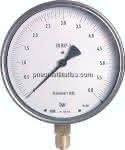 Feinmess-Manometer senkrecht,,160mm, -1 bis 9 bar
