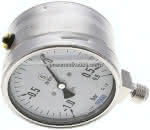 Gly.-Sicherheits-Manometer,senkrecht,100mm, -1 bis 0,6 ba