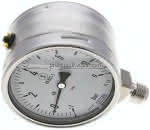 Gly.-Sicherheits-Manometer,senkrecht,100mm, -1 bis 9 bar