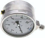 Gly.-Sicherheits-Manometer,senkrecht,100mm, 0 - 10 bar
