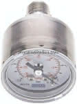 ES-Manometer waagerecht, 40mm,,-1 bis 0 bar, G 1/4"