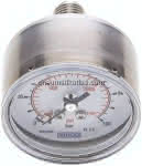 ES-Manometer waagerecht, 50mm,,0 - 100 bar, G 1/4"