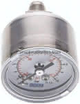 ES-Manometer waagerecht, 40mm,,0 - 10 bar, G 1/8"