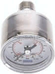 ES-Manometer waagerecht, 40mm,,0 - 10 bar, G 1/4"