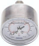 ES-Manometer waagerecht, 50mm,,0 - 1 bar, G 1/4"