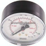 Manometer waagerecht (KU/Ms), 63mm, 0 - 160 bar, G 1/4"