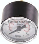 Manometer waagerecht (ST/Ms), 40mm, 0 - 2,5 bar, G 1/8"