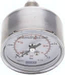 ES-Manometer waagerecht, 50mm,,0 - 2,5 bar, G 1/4"