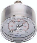 ES-Manometer waagerecht, 50mm,,0 - 40 bar, G 1/4"
