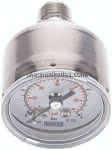 ES-Manometer waagerecht, 40mm,,0 - 4 bar, G 1/4"