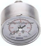 ES-Manometer waagerecht, 50mm,,0 - 4 bar, G 1/4"