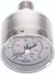 ES-Manometer waagerecht, 40mm,,0 - 60 bar, G 1/4"