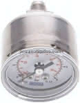 ES-Manometer waagerecht, 40mm,,0 - 6 bar, G 1/8"