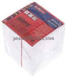 HERLITZ Notizklotz, geleimt, 9 x 9 cm, 900 Blatt