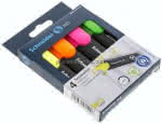 SCHNEIDER Textmarker JOB, gelb,, grün, orange, pink