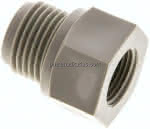 Reduziernippel G 1/2"(AG)-G 3/,8"(IG), Polypropylen