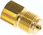 Manom.-Reduzierung G 1/2"(AG)-,G 1/4"(IG). Messing, 38mm
