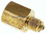 Manom.-Reduzierung G 1/4"(AG)-,G 3/8"(IG). Messing, 37mm