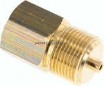 Manom.-Reduzierung G 3/4"(AG)-,G 1/2"(IG). Messing, 45mm