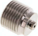 Manom.-Reduzierung G 1/2"(AG)-,G 1/4"(IG). 1.4571, 19mm