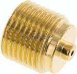 Manom.-Reduzierung G 1/2"(AG)-,G 1/4"(IG). Messing, 19mm