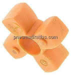 ROTEX-Zahnkranz, Gr. 14, Shore 92 A (orange)