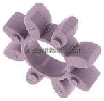 ROTEX-Zahnkranz, Gr. 28, Shore 98 A (violett)