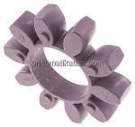 ROTEX-Zahnkranz, Gr. 75, Shore 98 A (violett)
