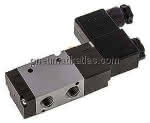 3/2-Wege Magnetventil, G 1/4", Federrückstellung (NC), 12 V D
